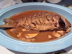 红烧黄河鲤鱼-阿五黄河大鲤鱼(英协路店)