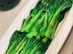 白灼广东菜心-狮王府淮扬菜(万象城店)