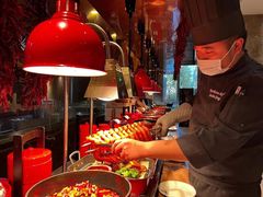 自助取餐区-西宁富力万达文华酒店美食汇西餐厅