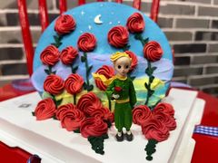 6英寸小王子表白蛋糕-艾加柒克蛋糕茶歇甜品台(春熙路店)