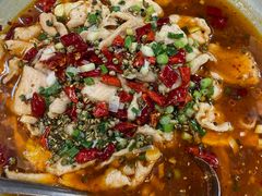 水煮肉片-鸢飞潍坊菜馆(鸢飞大酒店)