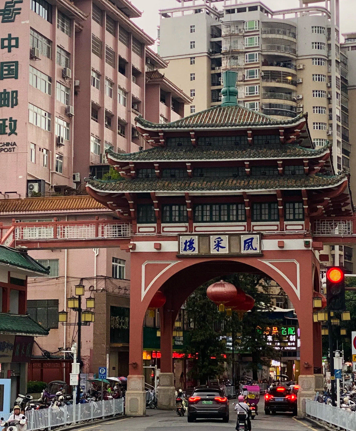 韶关的风采楼有着久远的文化非常有特色