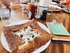 鸡蛋蘑菇熏肉荞麦可丽饼-RAC BAR(安福路店)