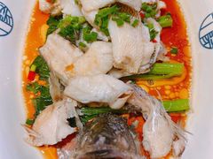 广式葱油鲈鱼-融聚·粤小馆(水上公园店)