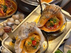 -围炉肉舍•炭烤活鳗•丹东海鲜烤肉(步行街店)