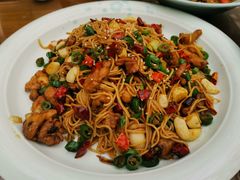 椒麻鸡捞面-老磨油饼(高陵店)