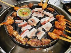 -彝人部落火盆烧烤(原内环足球场店)