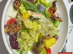 橄榄油琥珀桃仁鲜蔬-旺顺阁·北京菜(丰科万达店)