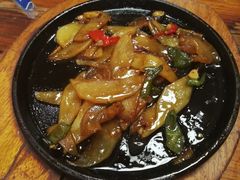 铁板土豆片-金勺子土菜馆(兴园北区店)