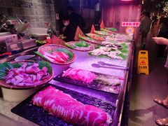 自助取餐区-领鲜活海鲜榴莲自助火锅(东门店)