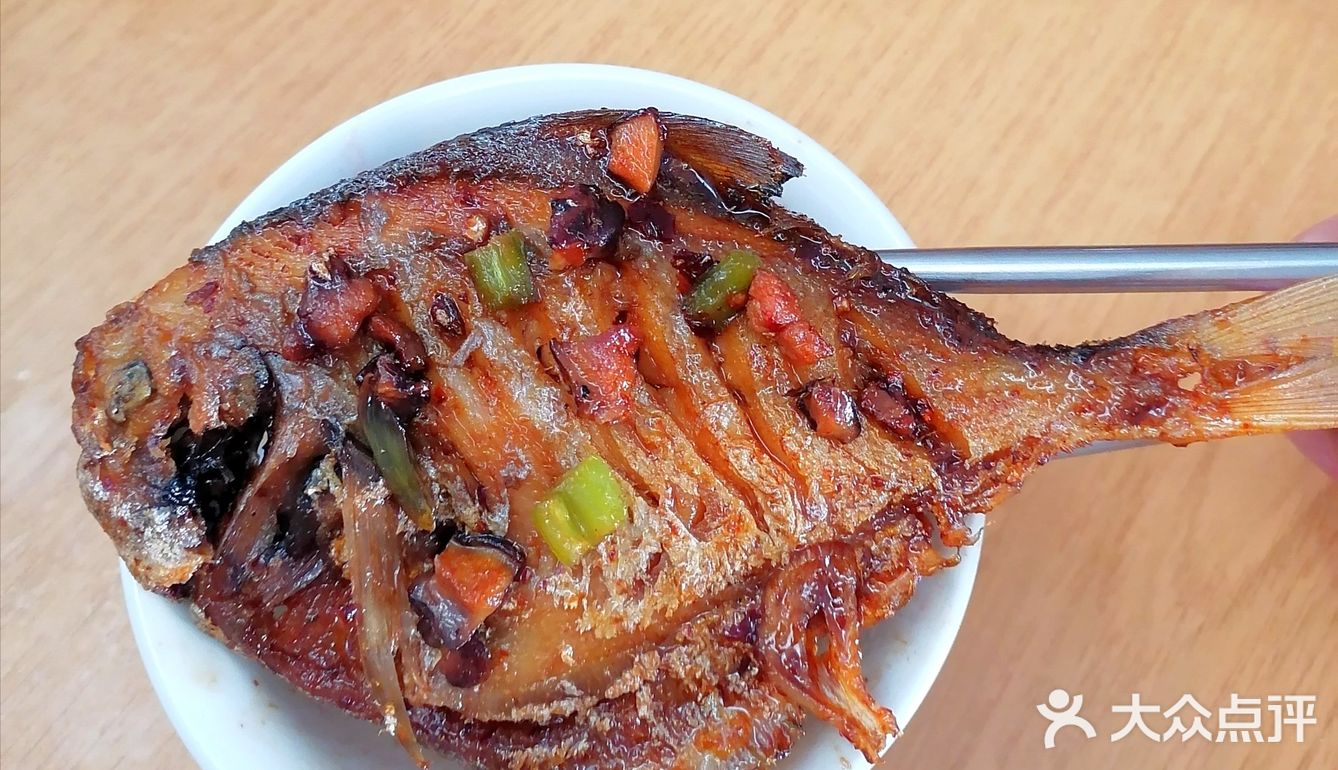 新年聚会菜干烧平鱼