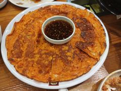 泡菜饼-喇喇排骨火锅·传统韩式脊骨汤(望京西园总店)