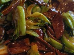 招牌猪肝炒菜梗-菲乐餐厅(三十年经营·湖滨路店)