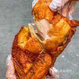 上海坠好吃的爆汁烤鸡！！买鸡还送蛋‼️