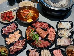 -啊美丽炭火烤肉(滑翔一店)