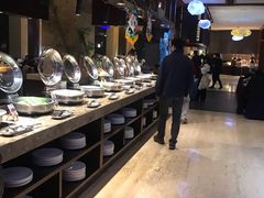 自助取餐区-余姚四明湖开元名都度假酒店·夏威夷西餐厅
