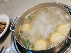 原味牛骨锅底-为什么牛潮汕牛肉火锅(万胜广场店)