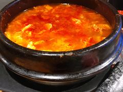 嫩豆腐汤-万兴佳烤肉·长白山老味道(宏泰广场店)