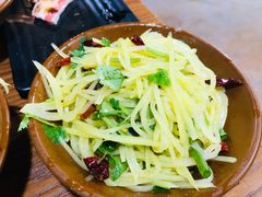 炝拌土豆丝-喝丢一只鞋·东北烤肉·烧烤·铜火锅(江宁店)