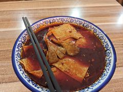 麻辣豆腐皮-老字号杨坡红油米线腊汁肉夹馍(东四道巷店)