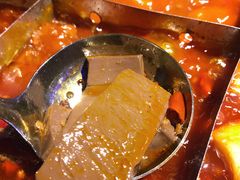 极品鲜鸭血-宽板凳老灶火锅(簋街店)