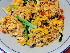 香醋炒土鸡蛋-荆九爷爆炒桥头三嫩(浙大店)