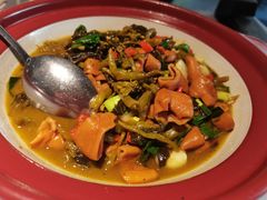 菜苔肥肠-老海陵·泰州菜(图书馆店)