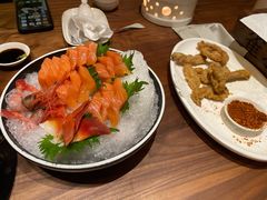 甜虾刺身-揽季锅物会.福建黄鱼.海鲜姿造(五四路店)