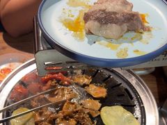 -明洞阿姨·韩式酱蟹烤肉·创意料理(三元桥店)