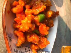 糖醋里脊-一盏明灯全素斋(殊像寺店)