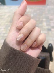 -复古绿·少女主题美甲美睫