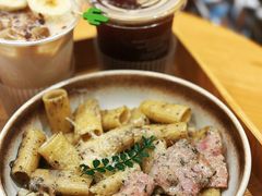黑松露奶油蘑菇意面（酱少版）-CHEMBOX·COFFEE·BRUNCH(天津K11店)