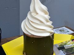 茉莉花冰淇淋-茶是一枝花泡茶店