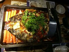-探鱼·鲜青椒爽麻烤鱼(苏宁广场店)