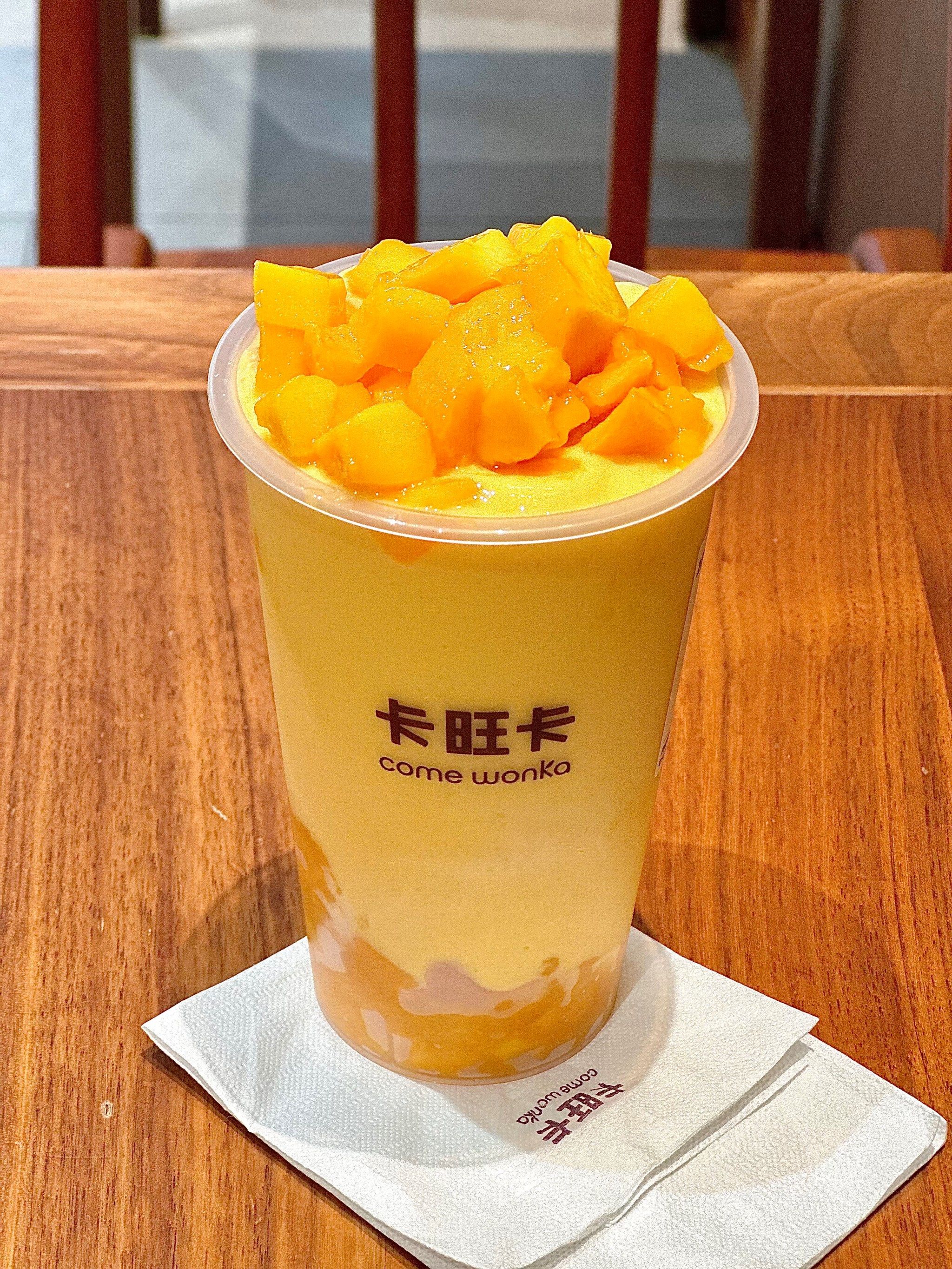 来合肥别的可以不喝!!一定要喝卡旺卡芒果爽!!