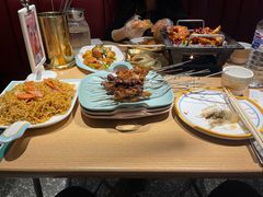 -街角等你.大连海鲜烧烤.经典铁板海鲜串(西安路店)