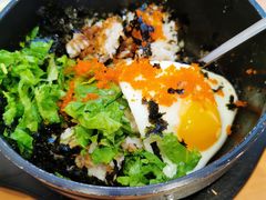 蒜香鱿鱼拌饭-鱼籽村秘制拌饭(崇文门店)