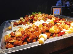 双拼口味宫保鸡丁烤鱼-锦尚阁烤鱼(望京新荟城店)