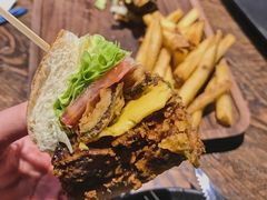 辣味双层牛肉碎汉堡-Q MEX 库迈墨西哥餐吧(中骏世界城店)