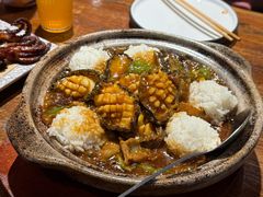 螺丝椒鲍鱼饭-九號院子海鲜烧烤