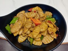大盆口味山药-刘胖子家常菜·蹄花焖藕(中南店)