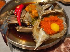 -草家酱蟹炭火烤肉店(珲春南路一店)