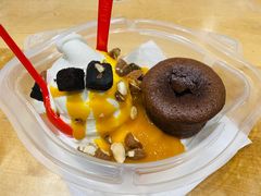 巧克力熔岩配软冰淇淋-DQ(建邺万达店)