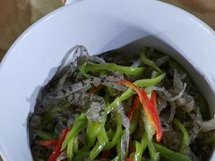 泡椒鱼皮-金鹤酒店•本地海鲜•莱州菜