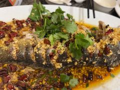 蒜爆鲤鱼-四季轩中餐厅(徐州开元名都大酒店)