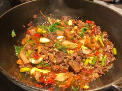 小炒黄牛肉-小隐人家(乐松店)