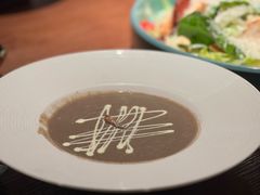 奶油蘑菇汤-404干式熟成牛排馆•聚会餐厅