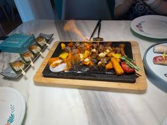 田园澳洲骰子牛肉-蜜桃花开·中西融合菜E&W(南长街店)
