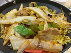 干锅娃娃菜-渔中舟海鲜大排档(普陀沈家门店)