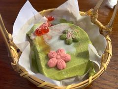 抹茶奶豆腐-孙盛兴奥灶面馆·蟹黄面·三虾面(山塘街总店)